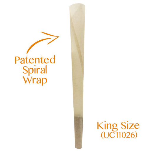 Pure Hemp Unbleached King Size Cone