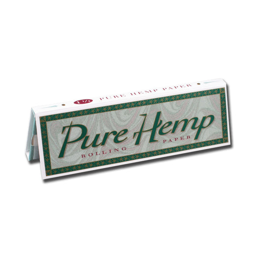 Pure Hemp Classic 1 1/4 Medium Size Rolling Papers Booklet