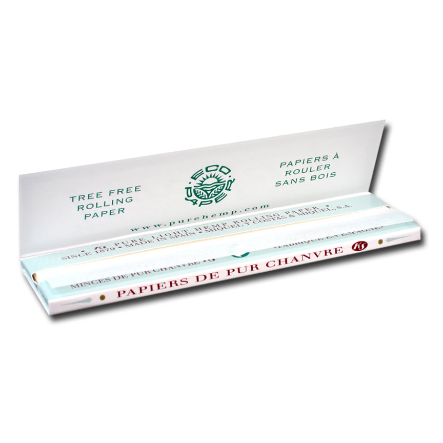 Imperial - King size organic hemp rolling papers and tips