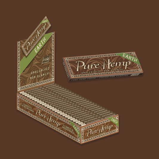 Pure Hemp EARTH 1 1/4 Medium Size Booklet and Box **Coming Soon**